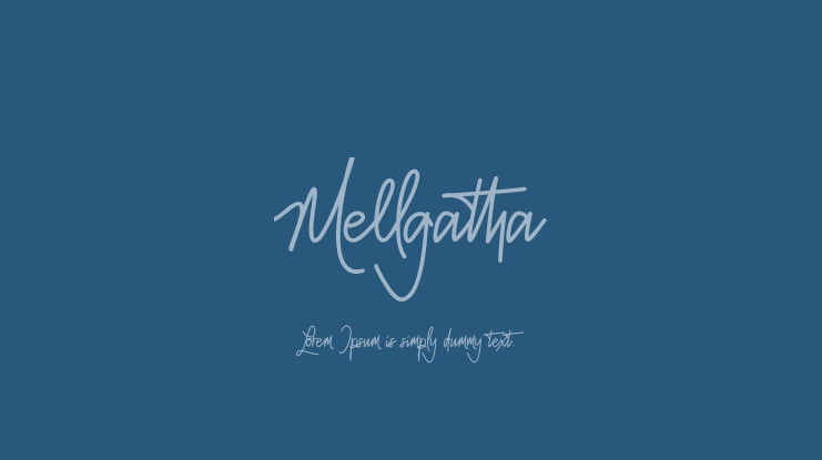 Mellgatha Font