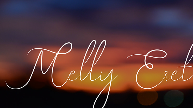 Melly Eret Font