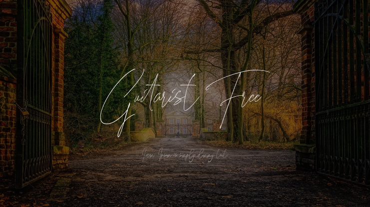 Guitarist Free Font