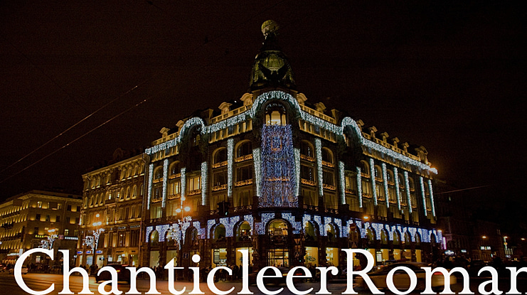 ChanticleerRoman Font