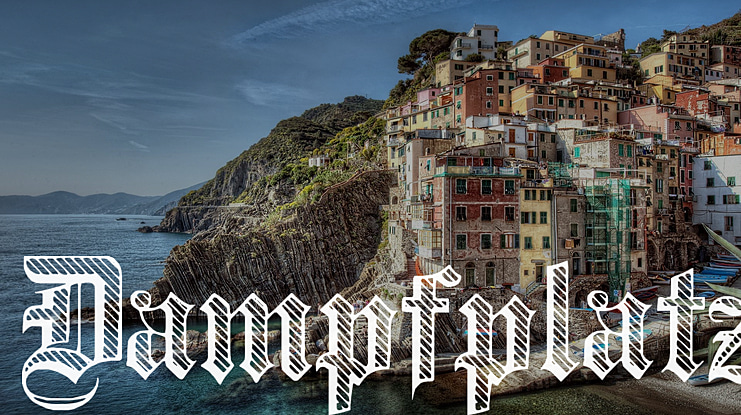 DampfPlatz Font Family