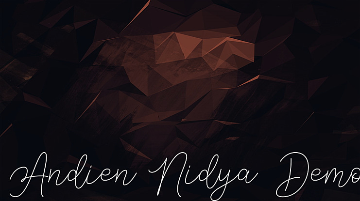 Andien Nidya Demo Font