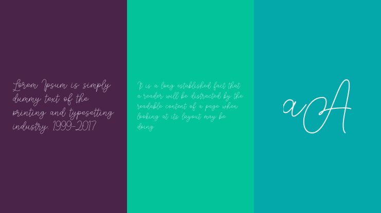 Andien Nidya Demo Font