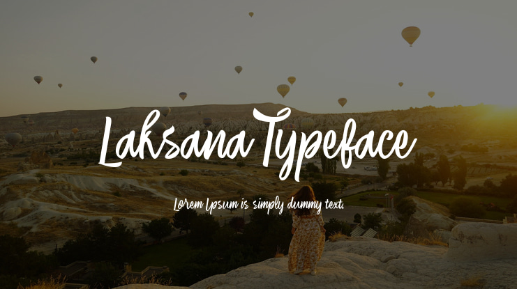 Laksana Typeface Font
