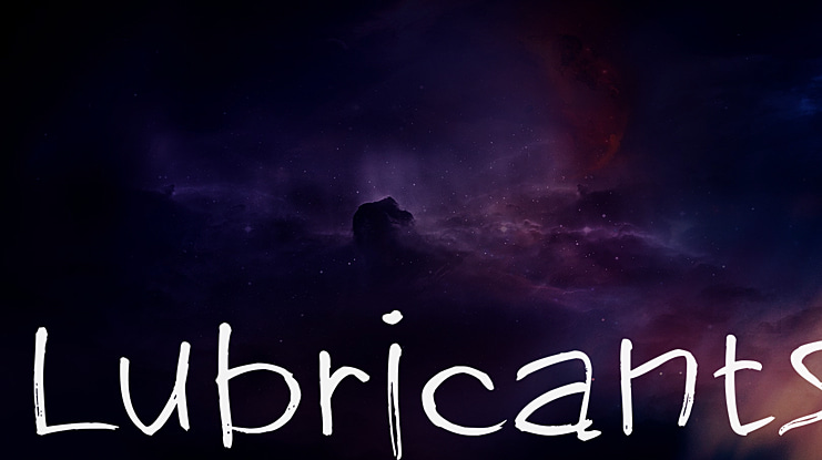 Lubricants Font