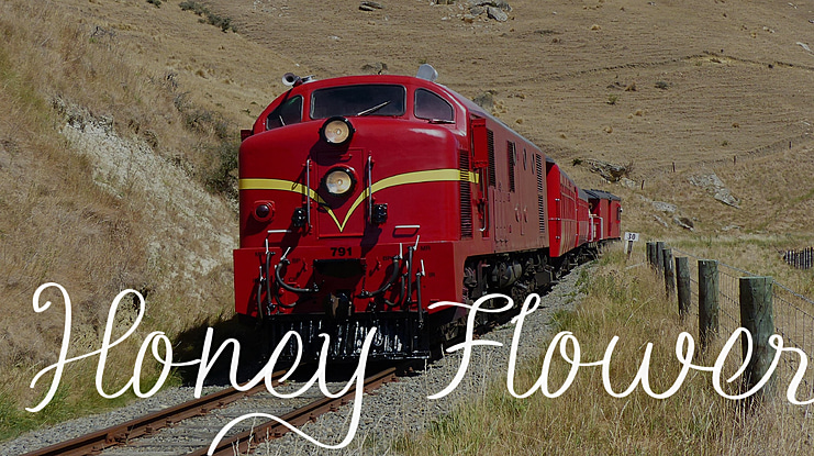 Honey Flower Font