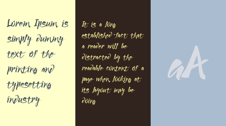 Lucky Dream Demo Font