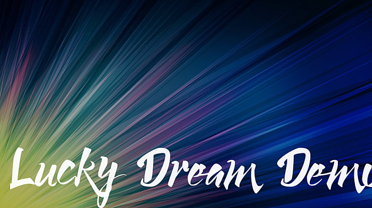 Lucky Dream Demo Font