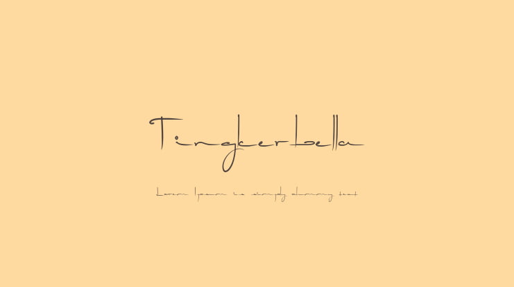 Tingkerbella Font