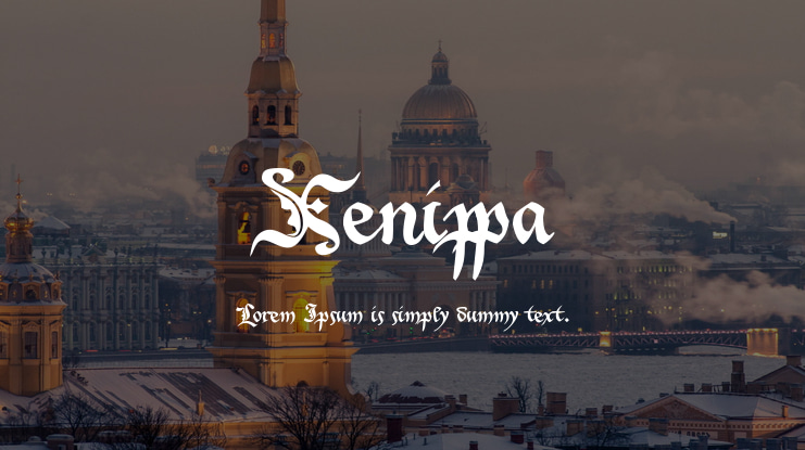 Xenippa Font