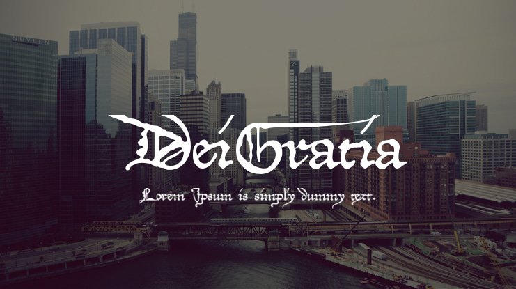 DeiGratia Font
