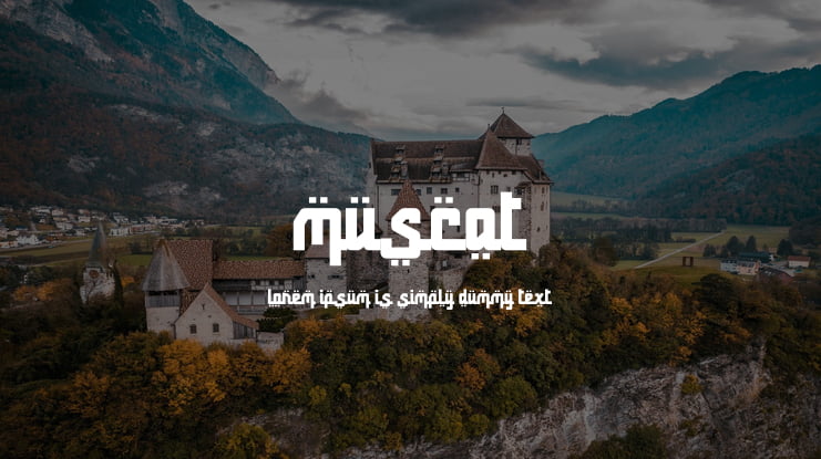 Muscat Font