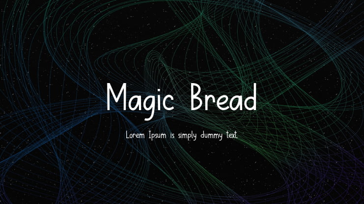 Magic Bread Font