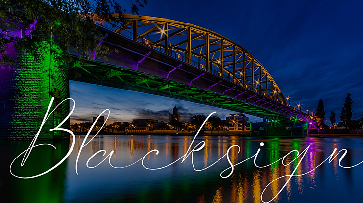 Blacksign Font