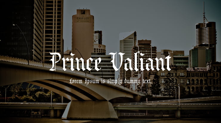 Prince Valiant Font