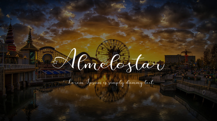 Almelostar Font