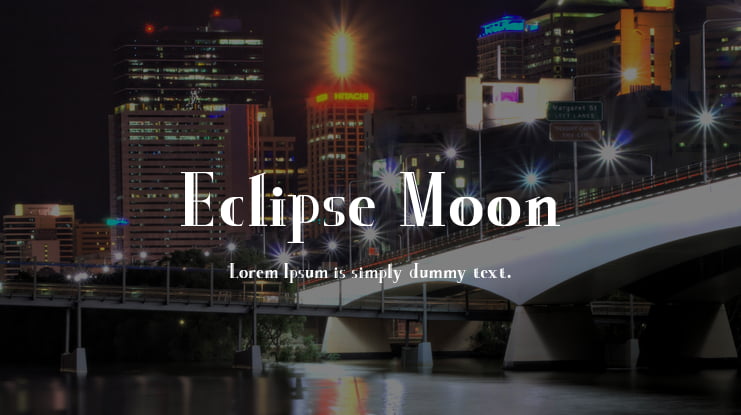 Eclipse Moon Font Family