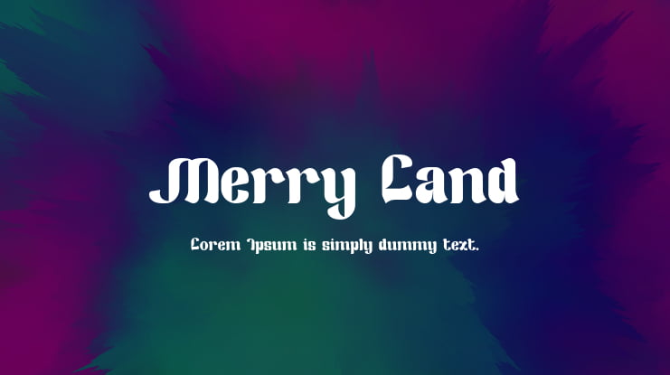 Merry Land Font