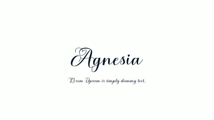 Agnesia Font