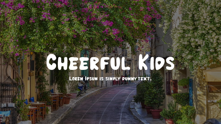 Cheerful Kids Font