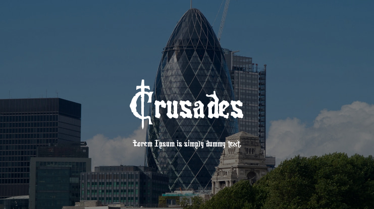 Crusades Font