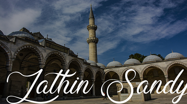 Lathin Sandy Font