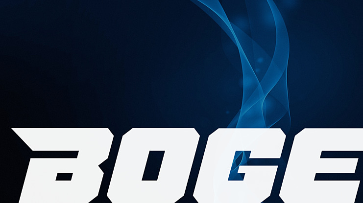 Boge Font