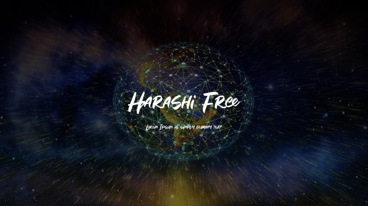 Harashi Free Font