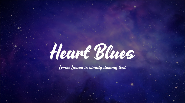 Heart Blues Font