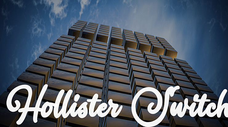 Hollister Switch Font