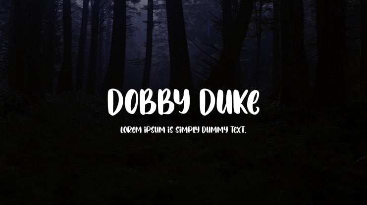 Dobby Duke Font