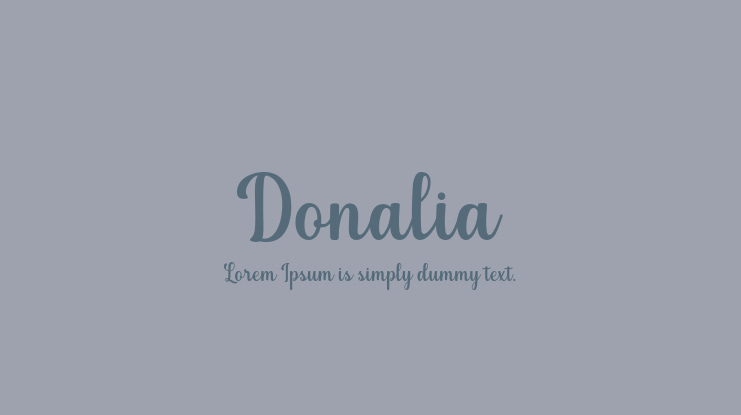 Donalia Font