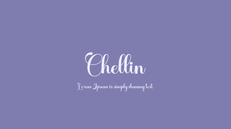 Chellin Font