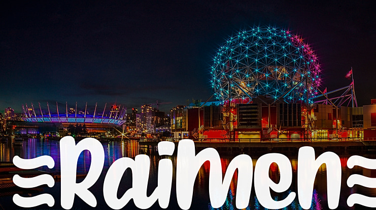 Raimen Font