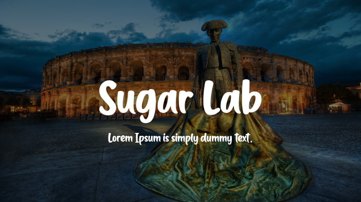 Sugar Lab Font