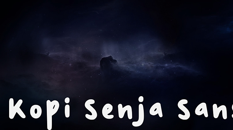 Kopi Senja Sans Font Family