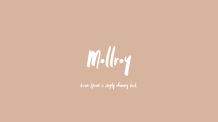 Mollroy Font