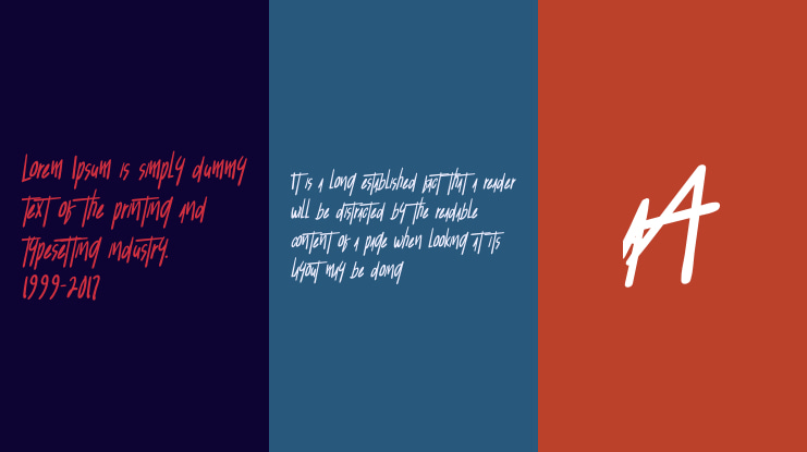 Jakarta Handwritten Font