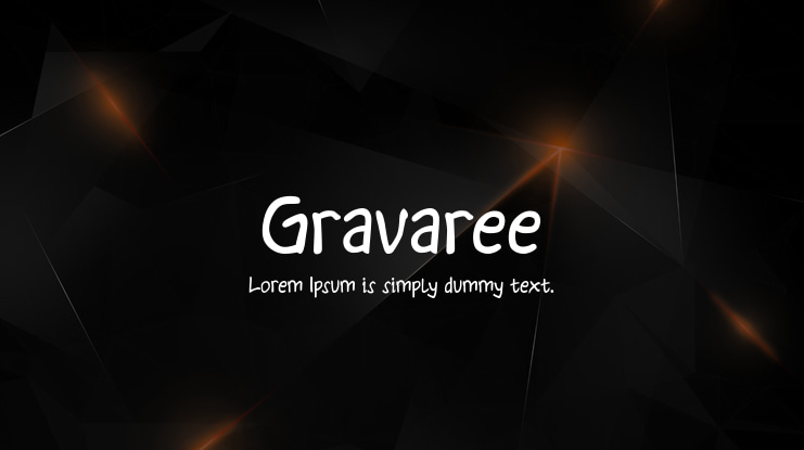 Gravaree Font
