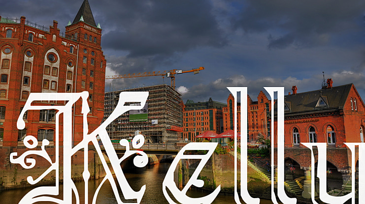 Kelly Ann Gothic Font