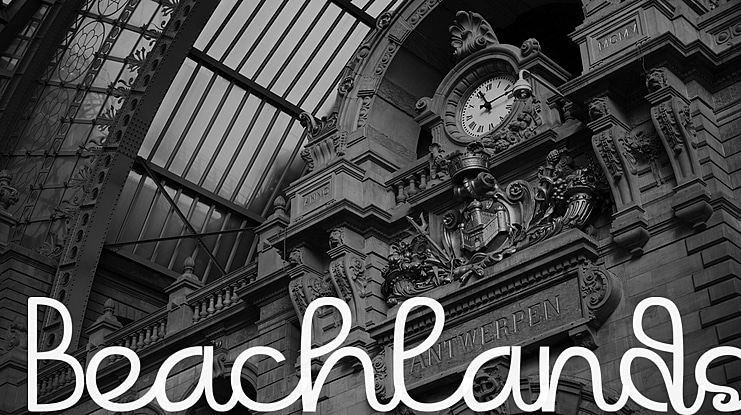 Beachlands Font