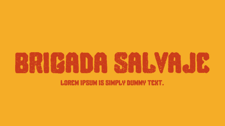 Brigada Salvaje Font
