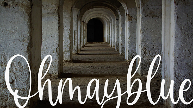 Ohmayblue Font