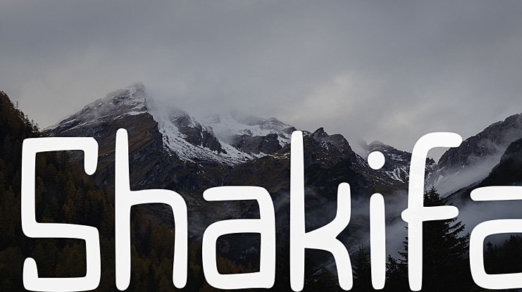 Shakifa Font