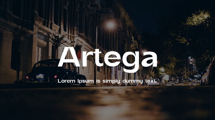 Artega Font