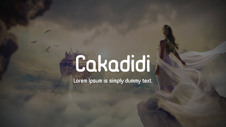 Cakadidi Font