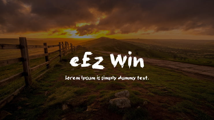 eEz Win Font