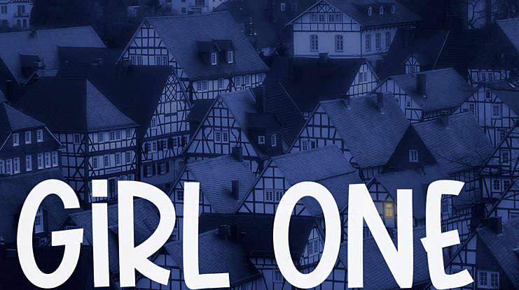 GIRL ONE 1 Font