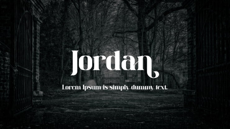 Jordan Font