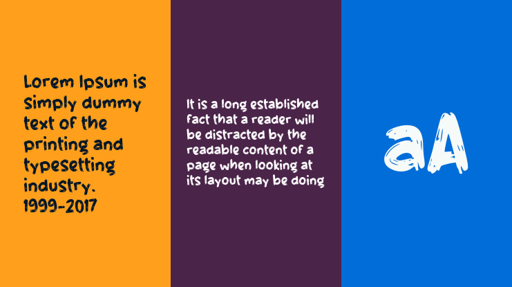 e Everyday Yesterday Font